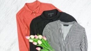 Blusa Clásica Blanca de Manga Larga en Torreón DEMO