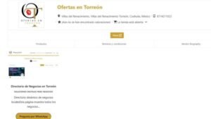 Perfil del Negocio en Ofertas en Torreón